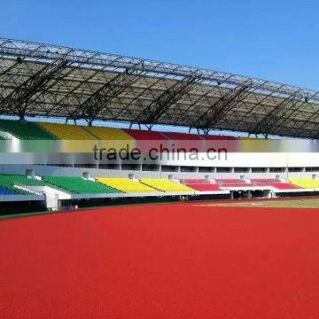 Red or Blue Color Running Track ,13mm Synthetic Rubber Running Track photo-2