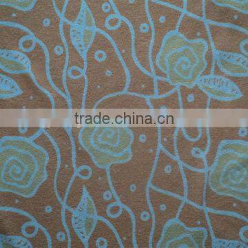 Printed microfiber cloth