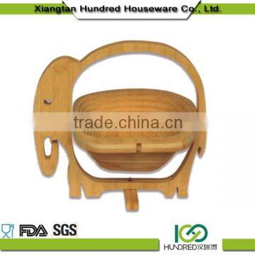 Buy wholesale from china nature bamboo fruit basket