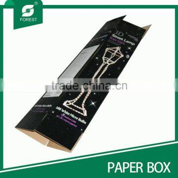 FOLDABLE PAPER BOX WITH LIGHT PRINTING photo-3