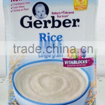 Gerber Rice Single Grain Cereal for Baby 8 oz