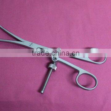 OR Grade Bone Reduction Forceps With Fixation Screw 8" Orthopedic Instruments By taidoc