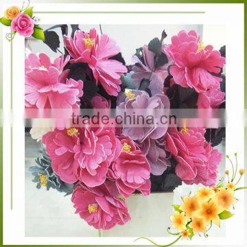 china real touch peony foam flower