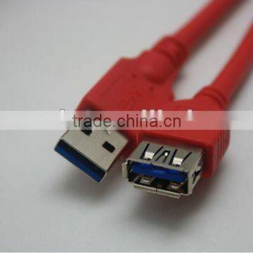 red colour usb cable for extending use 3.0 usb cable