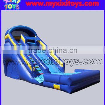 inflatable Blue Crush Wet Dry Slide