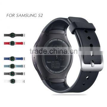 Colorful Silicone rubber sport Watch Band strap for Samsung Gear S2