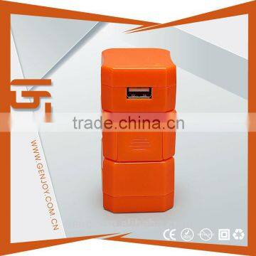 Hot selling portable Universal Travel Adapter power adapter usb charger with AUS/US/UK/EU Plug