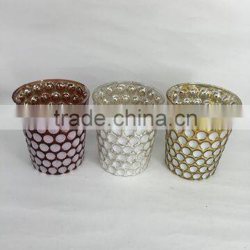 Wholesale cheap glass cup for candle