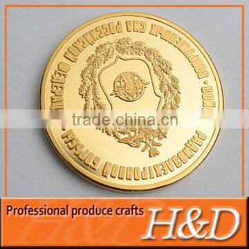 souvenir metal gold coin wholesale