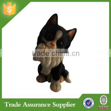 Chinese Cheap Item Resin Lucky Cat Sculpture/Cat 3 Movie photo-2