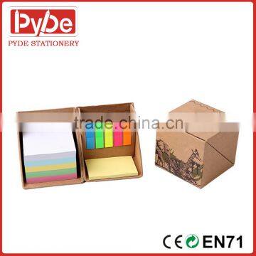 Note pad box with sticky note/Promotional Memo Pad with Box