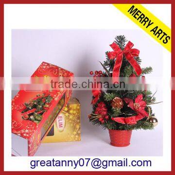 China Supplier Custom Made Pre Decorated Live Christmas Tree Wholesale Christmas Decoration Tree photo-2