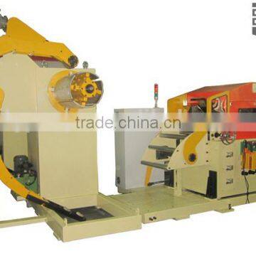 high speed punching machine feeder straightener and uncoiler 3 in 1