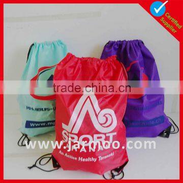 Eco-friendly reusable personalized drawstring bag