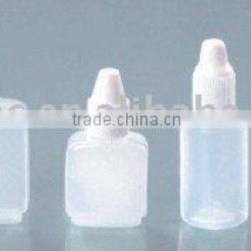 empty clean LDPE eyedrop bottle