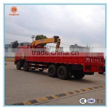 China Supplier 14 Ton Truck Mounted Telescopic Crane/vehicle Cranes/knuckle Booms for Sale photo-2