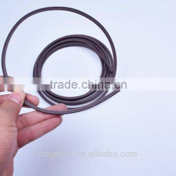 customized extruded flexible rubber magnet strip for screen window