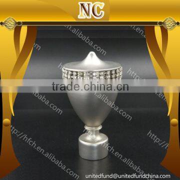 hot selling home decorative iron window diamond finial