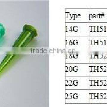 plastic tip/syringe tip/glue applicator tip