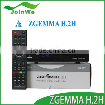 Dual Core Zgemma H.2h Combo Hd S2+t2/c With Hybrid Tuner ZGEMMA H.2H