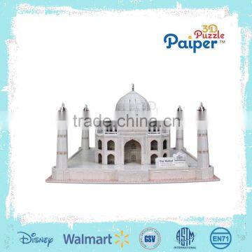 Taj mahal model gift puzzle adult play games 3d