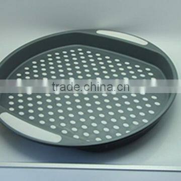 small size round anti slip serving tray