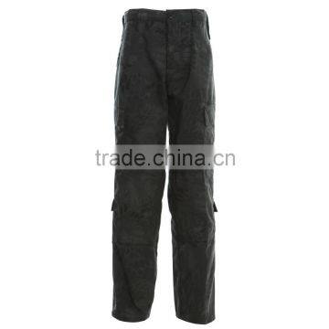 Black mens camouflage cargo pants instock