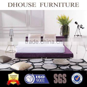 2016 modern bedroom furniture fabric bed DH206