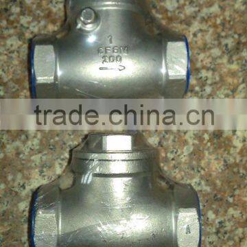 304 stainless steel forged check valve