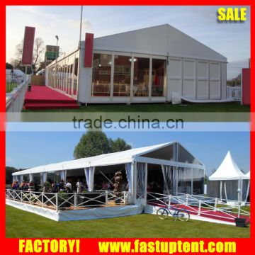 Glass wall or PVC transparent wall 10m wide Party tent for outdoor event