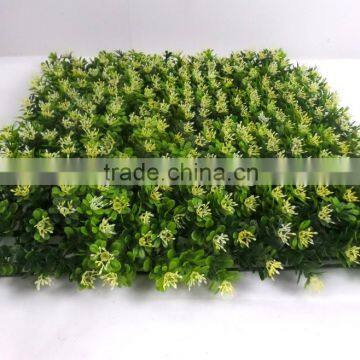 High quality cheap artificial grass carpet boxwood hedge mat for sale