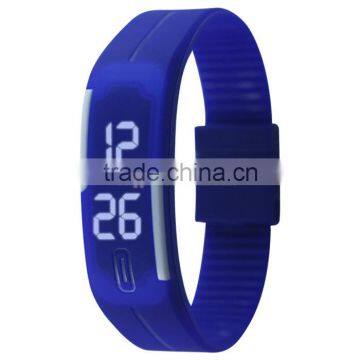 Fashion Touch LED Digital Date Silicone Men Women Sport Bracelet Wrist Watch