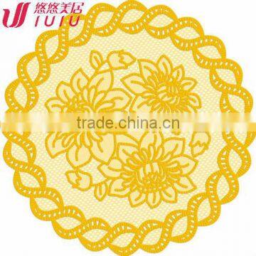 kitchen and anti-shock lace cup pads, pvc material