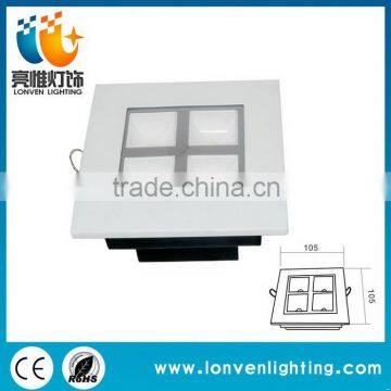 Contemporary classical smd high power downlight 4w