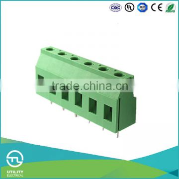 UTL Fast Selling Cheap Products Euro Connector Pluggable Screw PCB Terminal Block 7.62mm Pitch 1000V