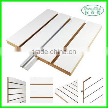 4x4 feet & 4x8 feet MDF Groove slat wood panels