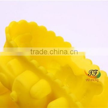 animal shape non-stick eco-friendly silicone lace molds for cake decorating