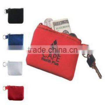 Cheap Nylon Coin Purse with Single zipper