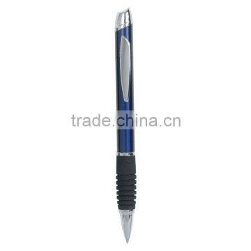 Cushy Grip Metal Twist Action Pen-Blue