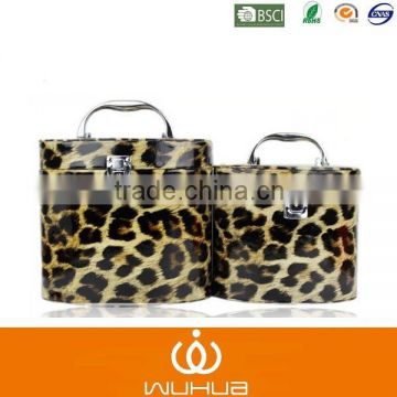 high quality yiwu make pu leather beauty makeup case