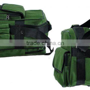 Green Oxford Customized Logo Courier Bag With Multifunctional Pocket Mailing Bags TSB002 photo-2