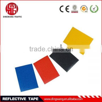 Roadways safety tape.Road marking tape