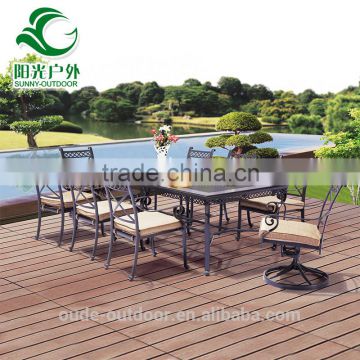 Cast aluminium dining room furniture made in china                        
                                                Quality Choice