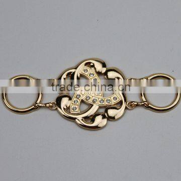 zinc alloy Buckle Clear Rhinestone Chianfor Clothing Decoration &shoes ornament