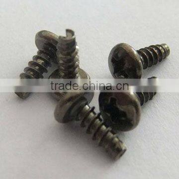 Stainless steel wafer head&hex washer head concrete roofing patta self drilling screw with flat head