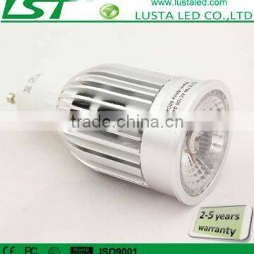 7W Spotlight LED COB, Anti-glare Lens Design, 90-100lm/W, 3 Years Warranty,GU10 LED 7 Watt