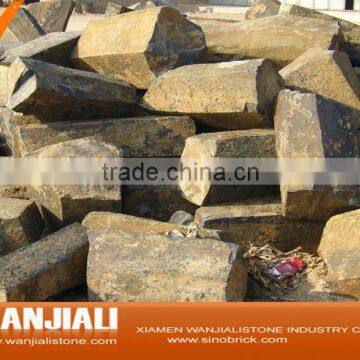 Basalt blocks