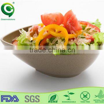 Cheap Kitchen Rice Husk Fiber H2O Bowl photo-3