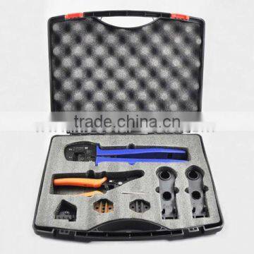 Solar Crimping Tools/Solar PV Tool Kits for 2.5-6.0mm2 MC3/MC4/Tyco connectors with Crimping/Cutting/Stripping