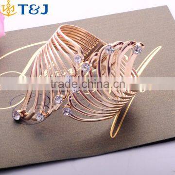 >>>>Wide open gold cuff bracelet jewelry Hollow bracelets&bangle for women brand united nations costumes/